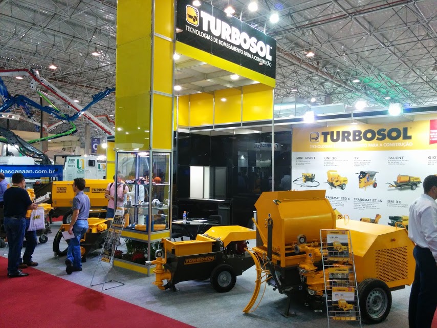 Turbosol has successfully participated at the Concrete Show Brazil 2014